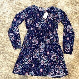 Dex girls dress, large, blue